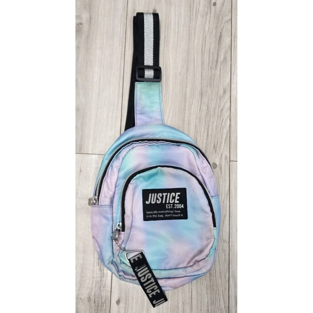 Justice DIY Effect Becky Crossbody Mini Bag
